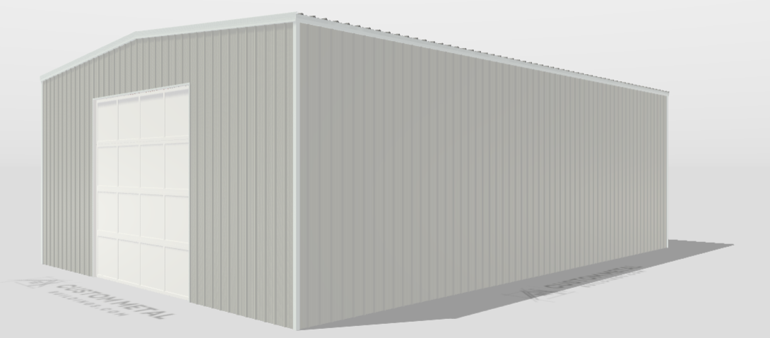 46x60x18-Gable-Clear-span-shop-garage-building-designer-preview