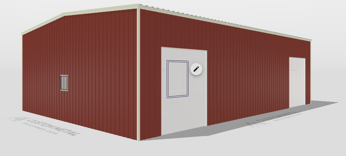 40x60x16-lsw-ss-Gable-Clear-span-shop-garage-building-designer-preview