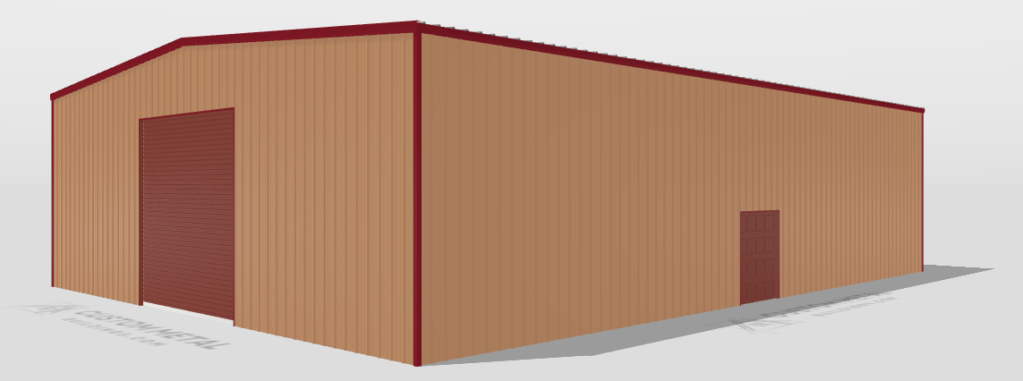 50x70x16-Gable-Clearspan-shop-garage-building-designer-preview