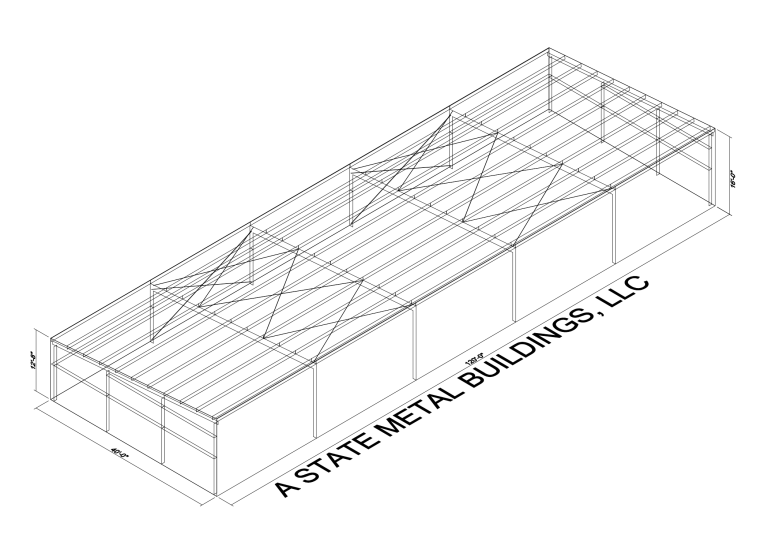 40x120x16 (high) single slope