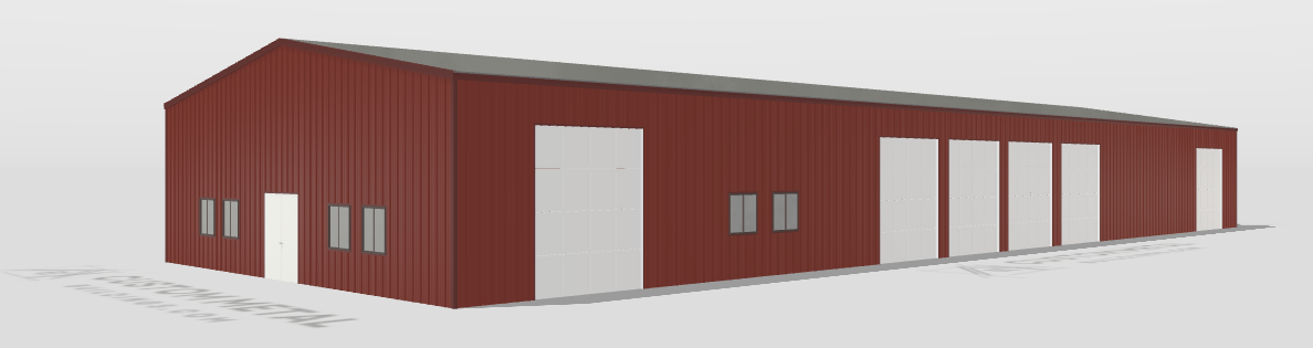 50x140x14-AG-Gable-Clear-span-shop-garage-barn-building-designer-preview