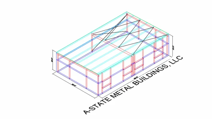 30x50x12-single slope-Shop