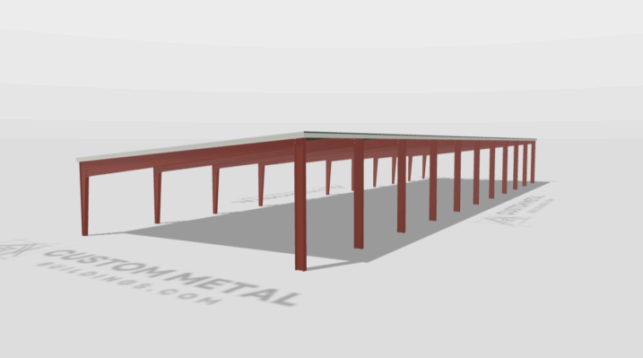 36x120x12.75L single slope