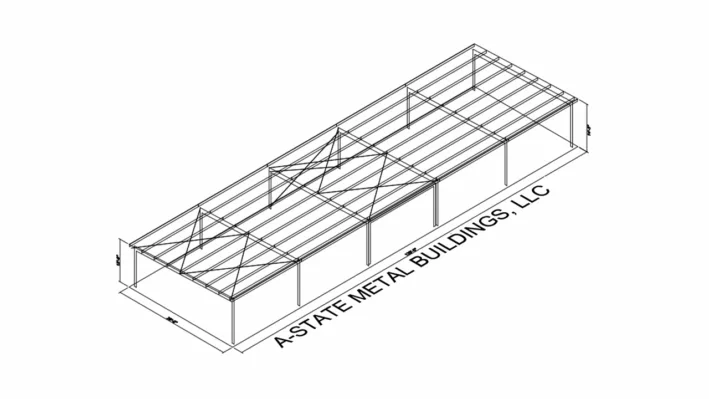 36x120x12.75L single slope