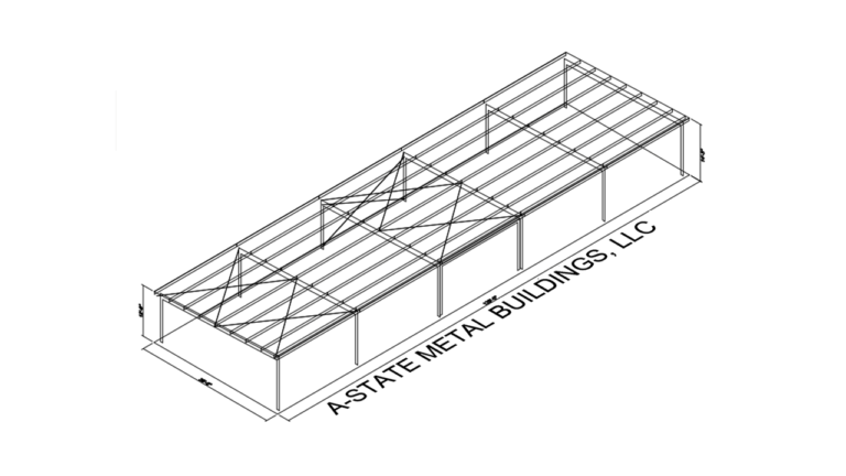 36x120x12.75L single slope