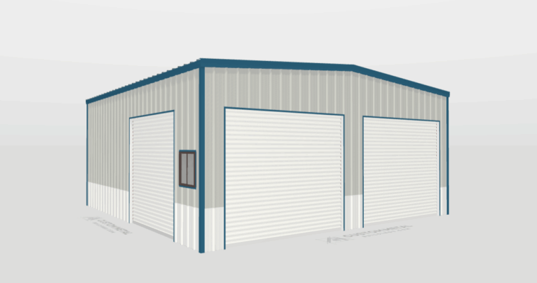 30x30x12-Clearspan-shop real